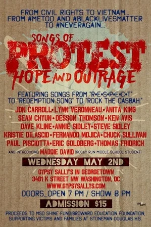 Gypsy Sally's Presents Songs of Protest, Hope And Outrage featuring Dave Kline