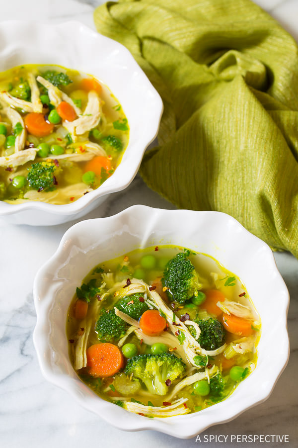 CHICKEN DETOX SOUP