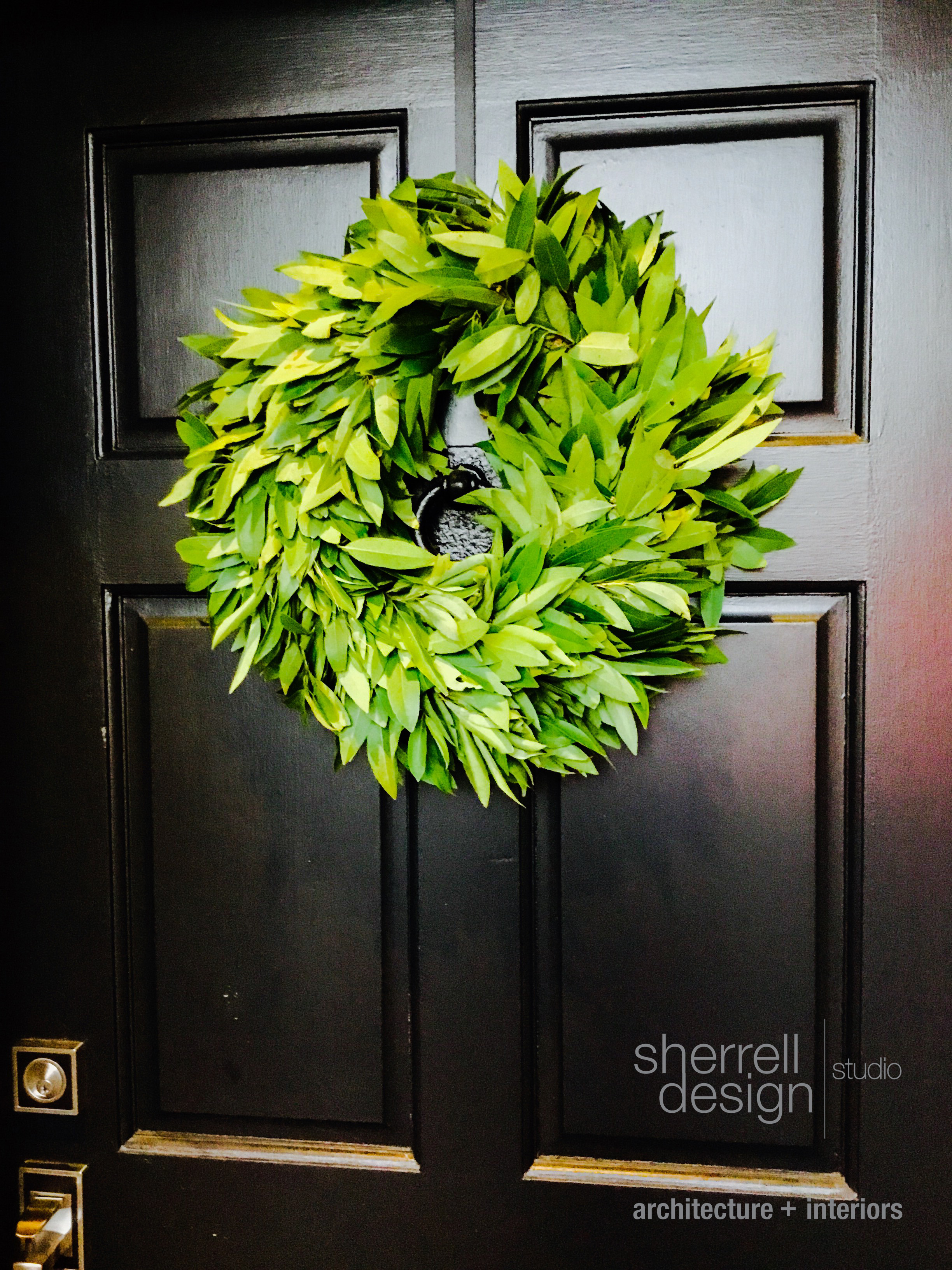 Williams Sonoma 15" Fresh Bay Leaf Wreath, from $30