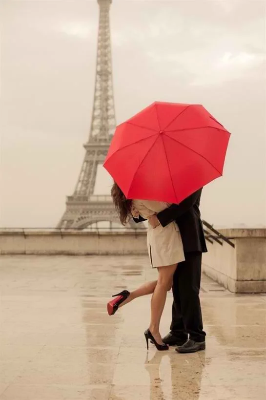 In the rain. {Image Source: