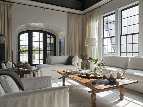 Living Rooms: Shades of White — designlifestyle