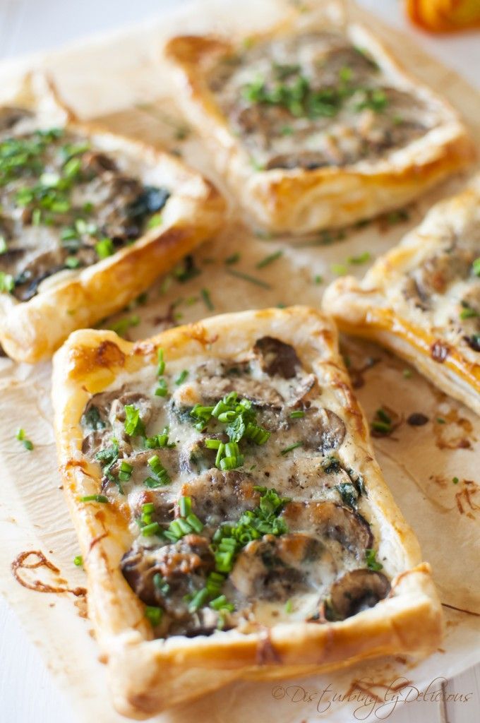 Mini Mushroom Tarts