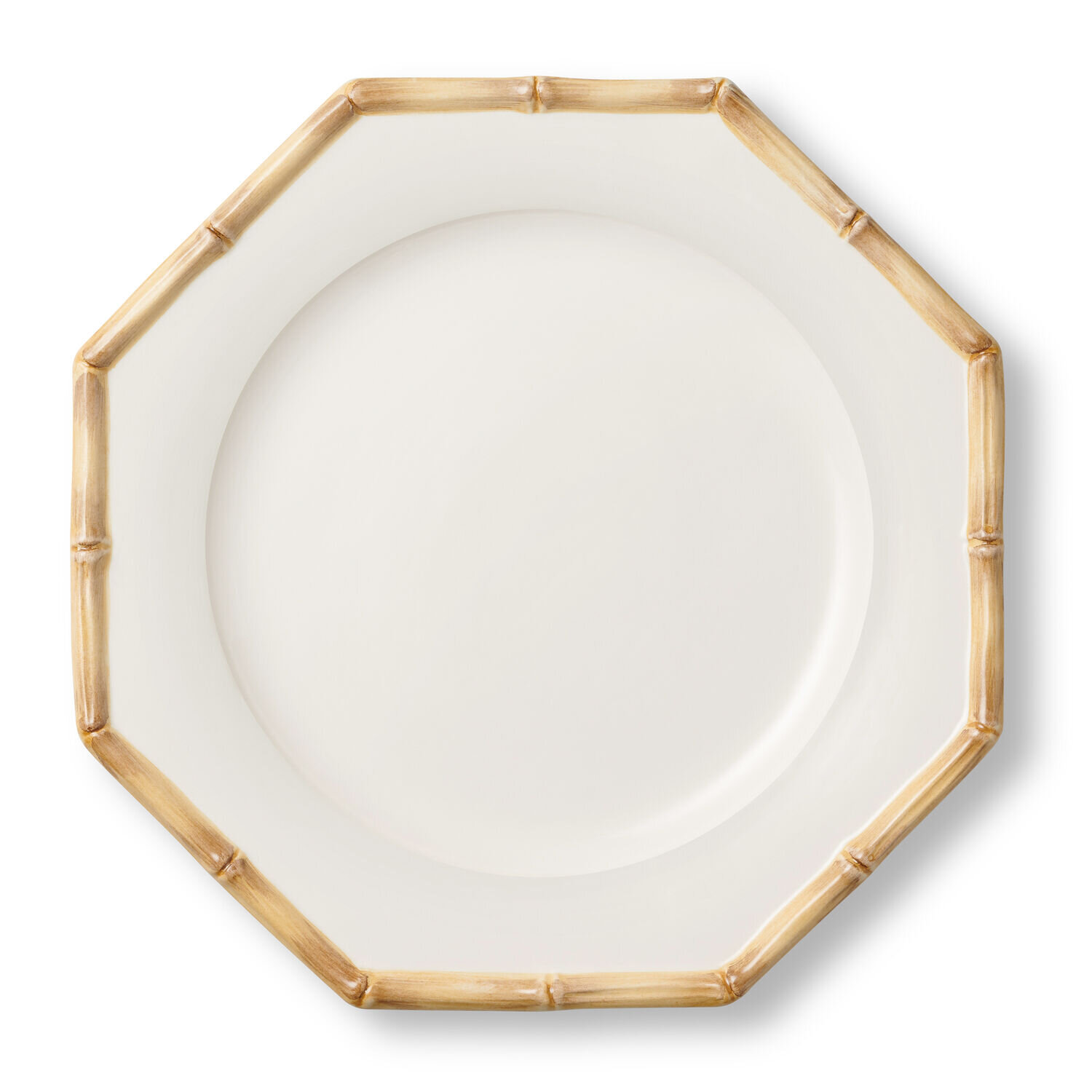 Bamboo Melamine Dinner Plate