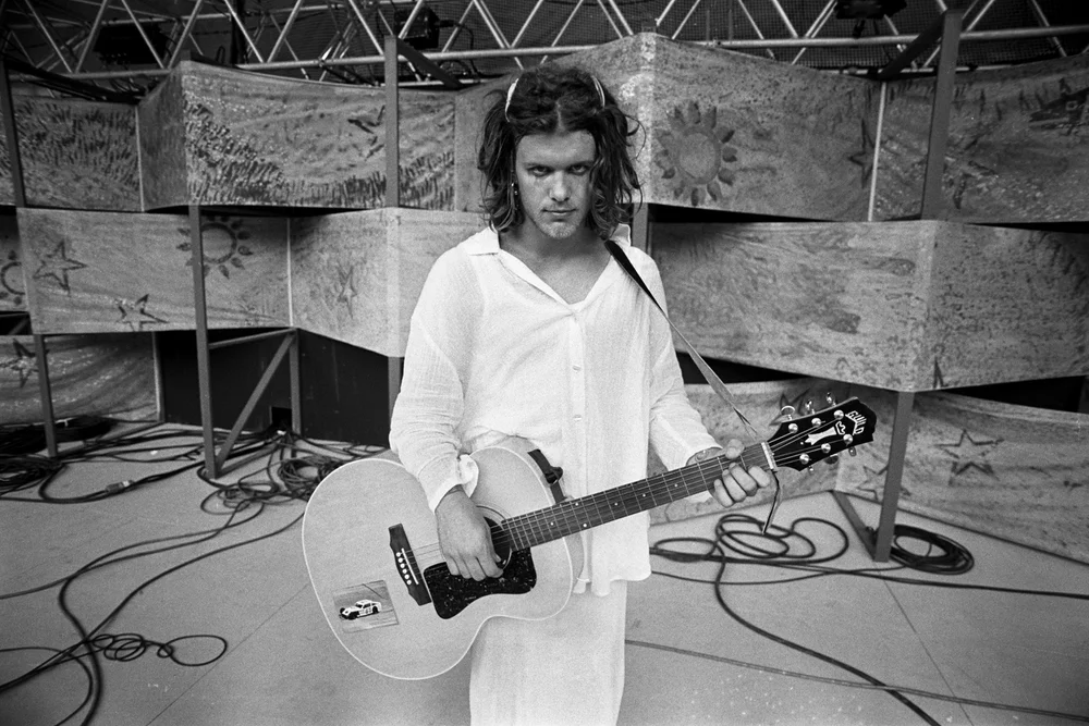 Shannon Hoon guitar Woodstock '94 — Danny Clinch