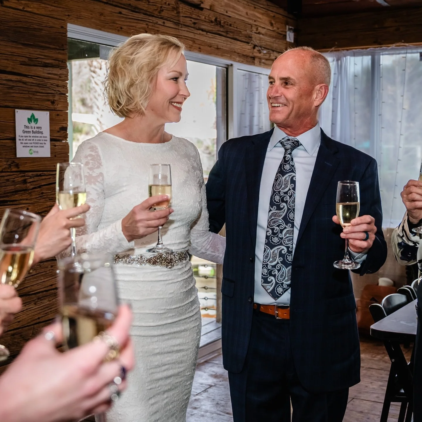 I feel so honored to have captured Kaia &amp; Barry&rsquo;s quiet and intimate wedding at Wekiva Island. It was an overcast/cold day, as they exchanged vows with their parents and kids, keeping it simple and so profoundly beautiful. Congrats Mr. And 
