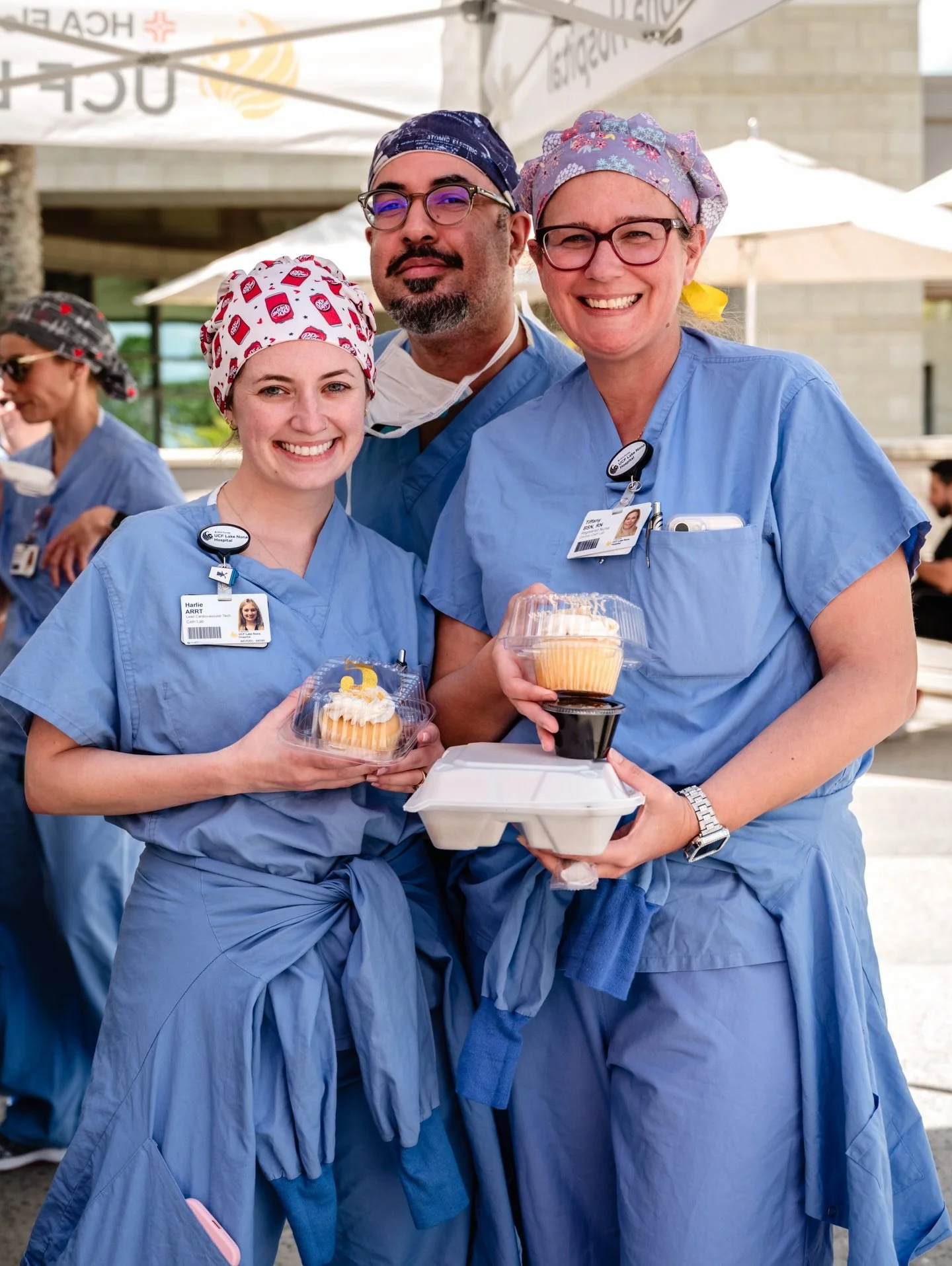 Such a fun day photographing the 5th Birthday celebration of UCF Lake Nona Hospital! 🎉 

The team came together for a great afternoon with BBQ, a photo booth, pet therapy, and special gifts as they celebrated five years of serving the Lake Nona comm