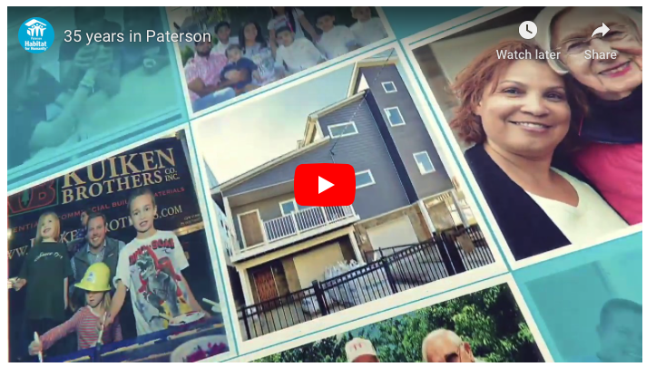 A video message from Paterson Habitat