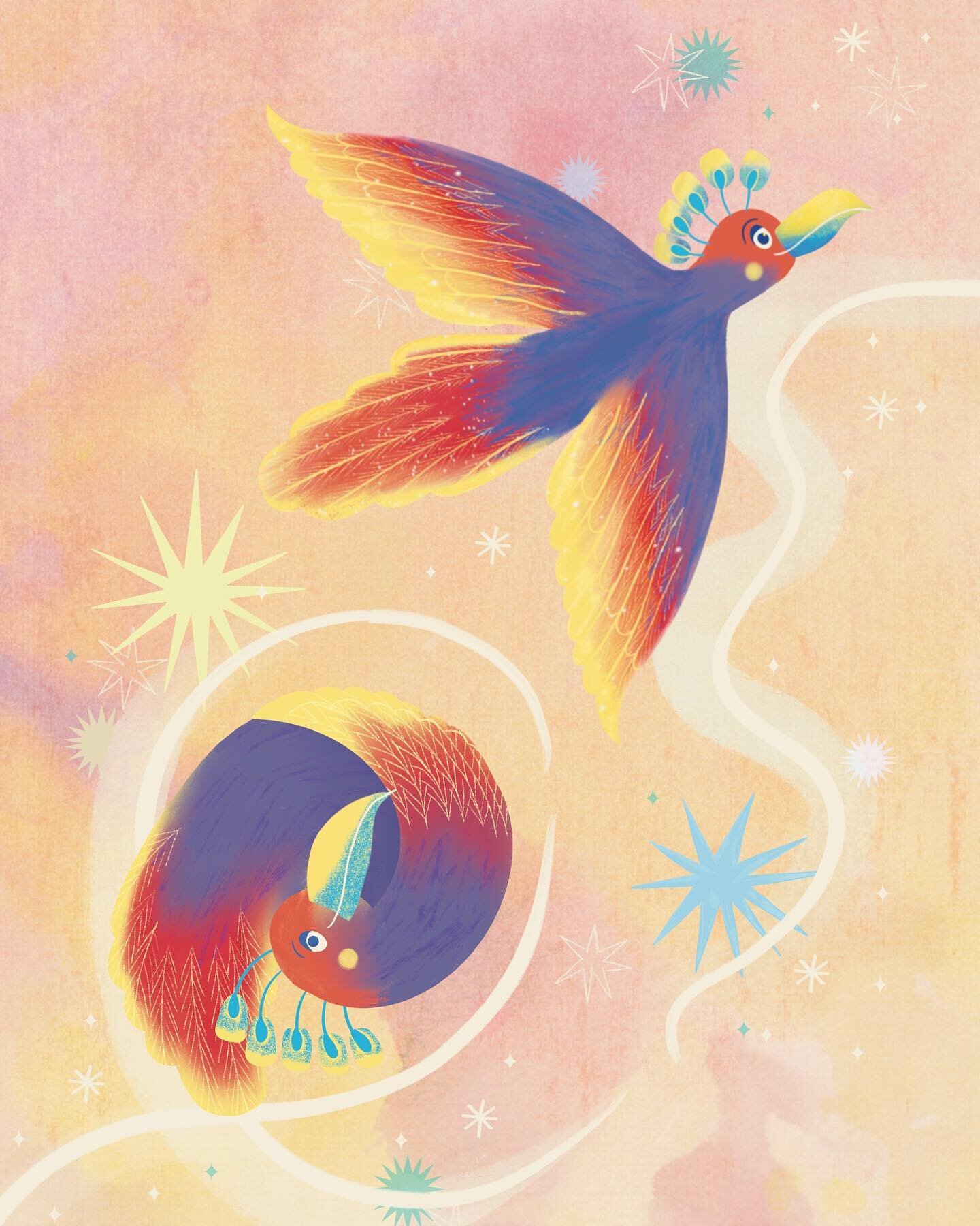 Last year around this time, I illustrated my first children&rsquo;s book!

It&rsquo;s a story about a colorful bird who gets to deal with lots of insecurities when growing up, which causes him to not see his own beauty and fears to fail to fly. 

Sel