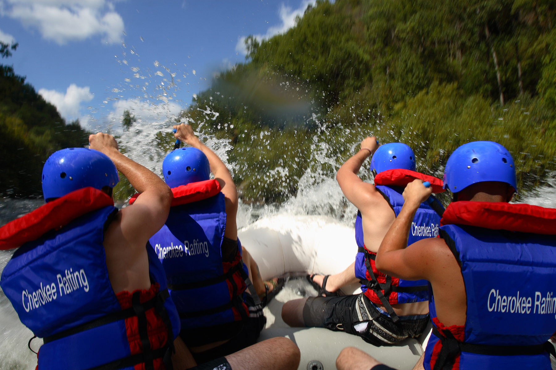 Ocoee Whitewater Rafting courtesy of Tennessee Department of Tourist Development