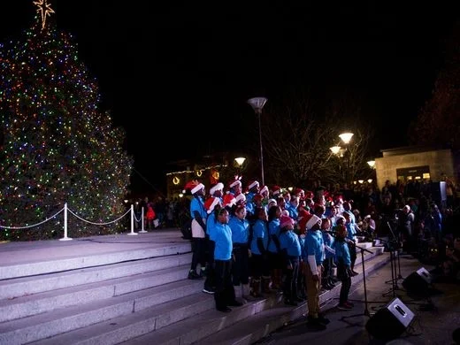 Tree lighting in Nashville, tennessean.com Erica Brechtelsbauer/The Leaf-Chronicle