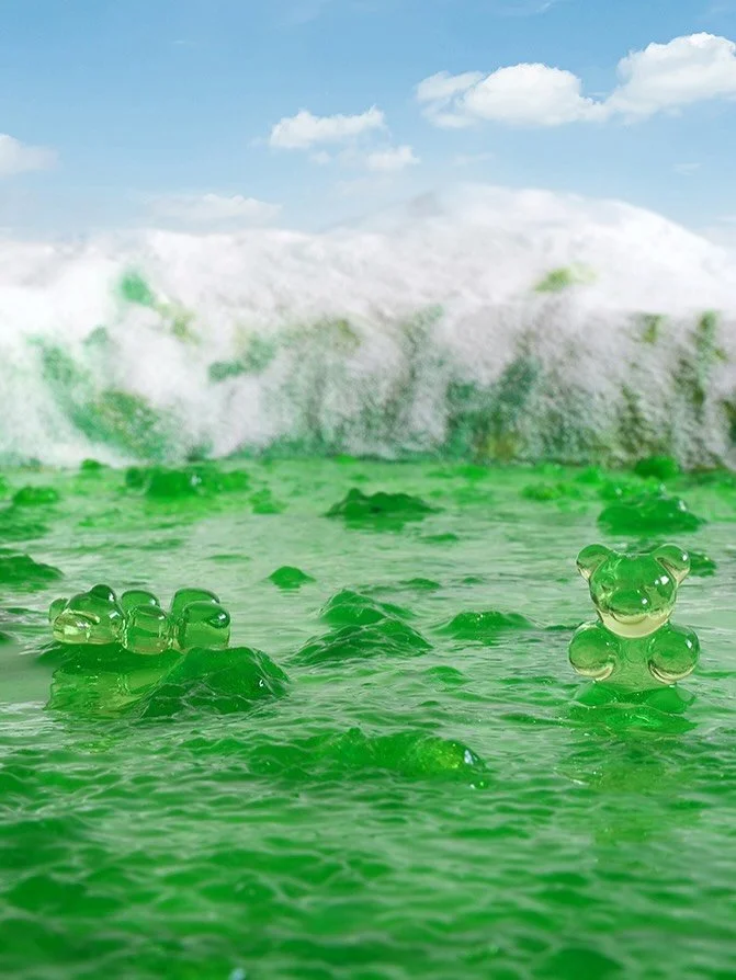 &ldquo;Gummy&rdquo; 2024 diorama from the series Sugar Coated