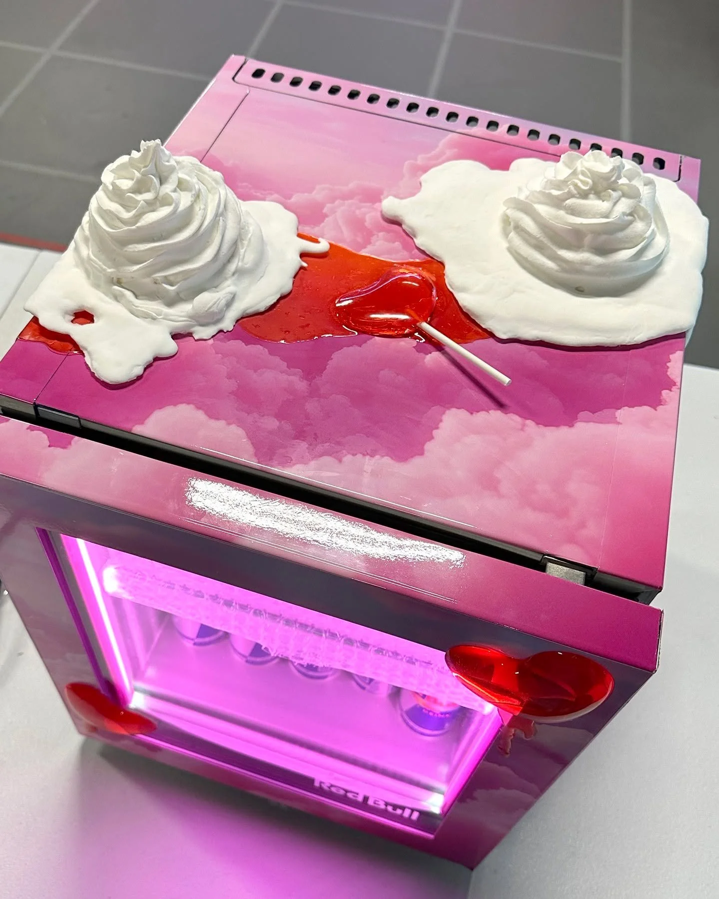 Thrilled to share that one of my Sugar Coated images was chosen for a @redbull cooler collaboration. Big thank you to @madarts_space! The cooler will be on view at the @rubellmuseum during Miami Art Week (Dec 4&ndash;6) for the Saint and Citizen even