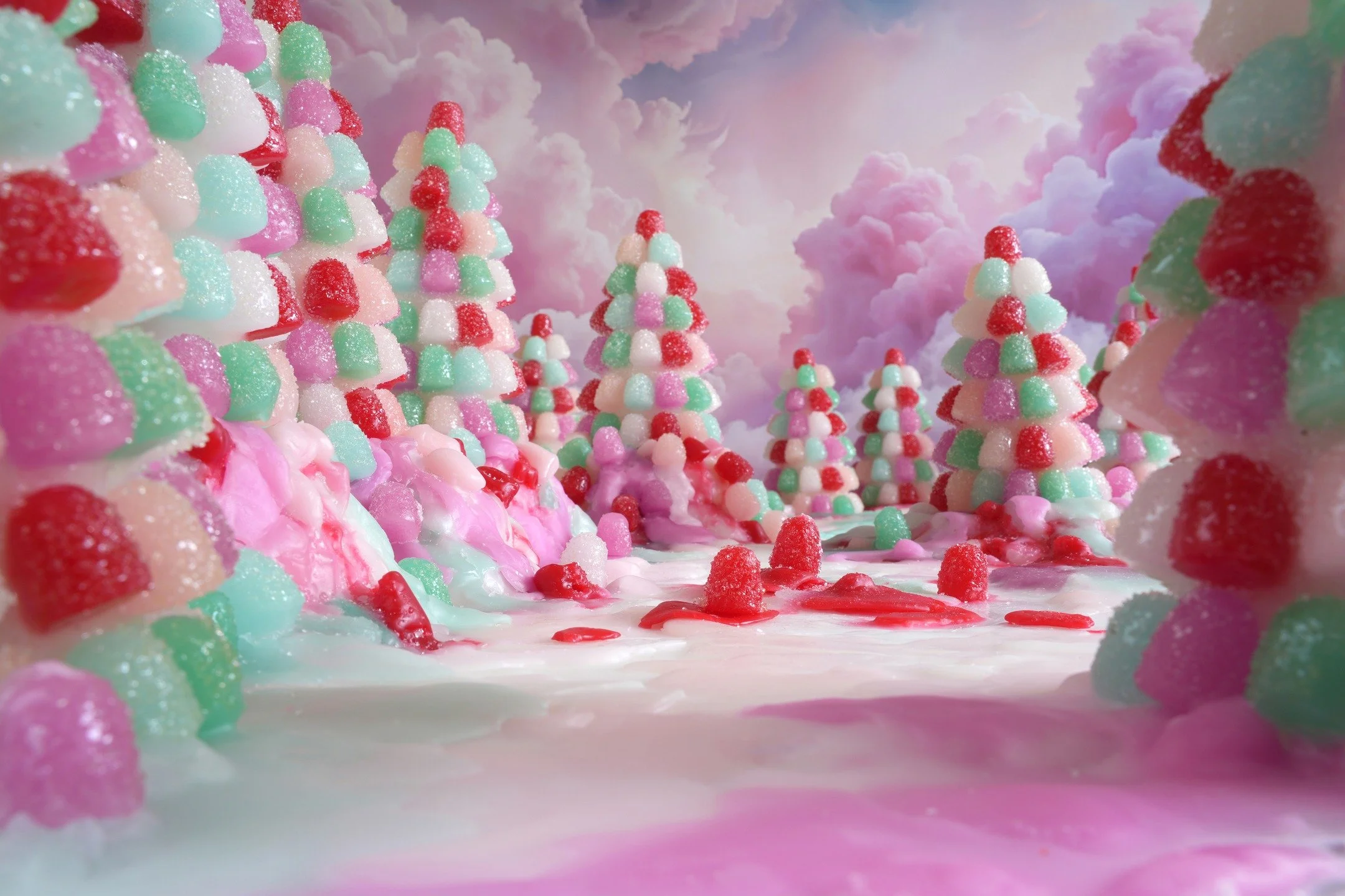 A look behind the scenes &mdash; Hand built wax construction of Goody Goody Gumdrops, 2025 

Part of the Sugar Coated installation now on view at Mad Arts Museum @madarts_space 

#contemporaryart #installationart #behindthescenes #diorama #artprocess