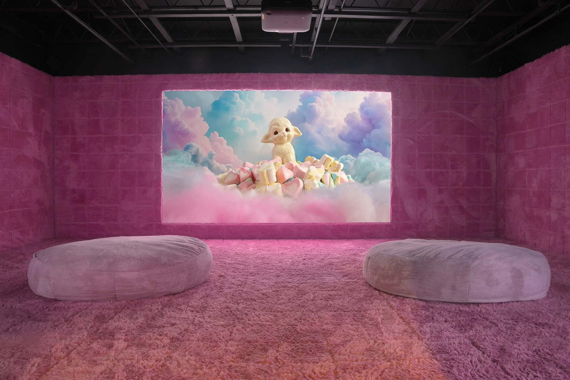 Step inside Sugar Coated&mdash;immersive, a little surreal&hellip; and yes, it even smells like cotton candy.
On view at MAD Arts @madarts_space through June 14

#immersiveart #installationart #contemporaryart #newmediaart #diorama #artinstallation #