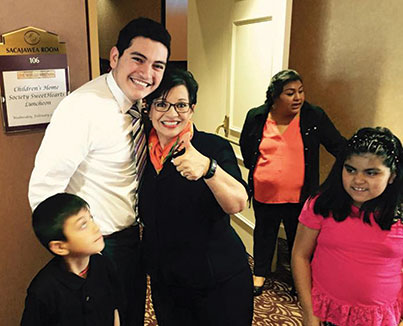 Mentor inspires student to go further in life