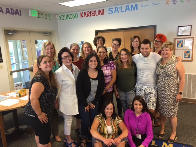 President/CEO Sharon Osborne, third from left, visited our Walla Walla Family Resource Center this summer. She will be sharing news about the work of Children's Home Society of Washington from around the state and nationally on our new blog.