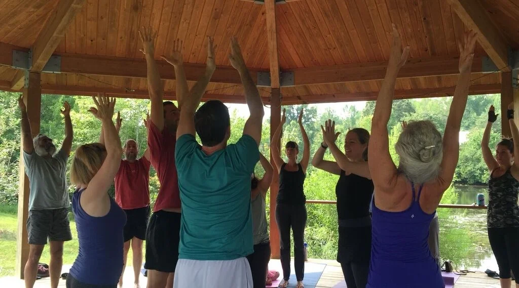 Energetic Outdoor Yoga