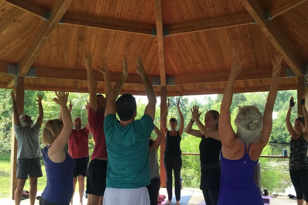 Energetic Outdoor Yoga