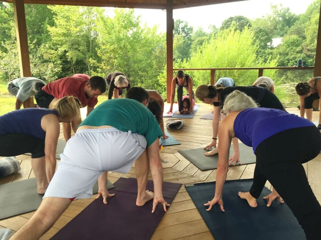 Energetic Outdoor Yoga