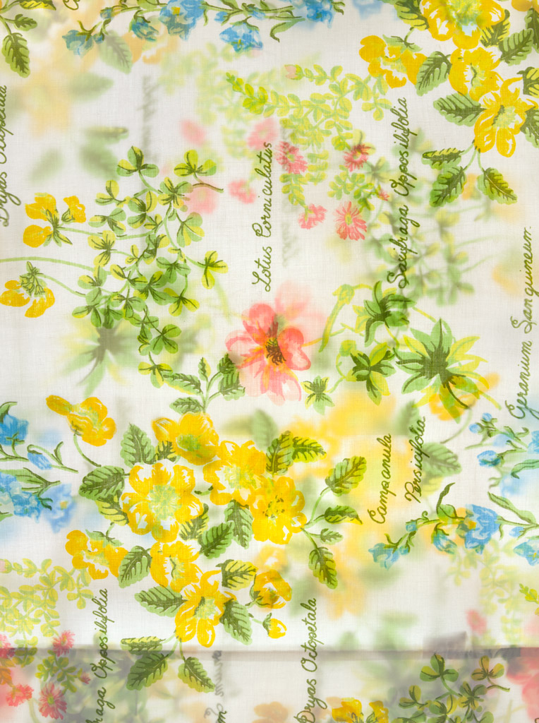 Floral Linens, 40x30 inches, inkjet print