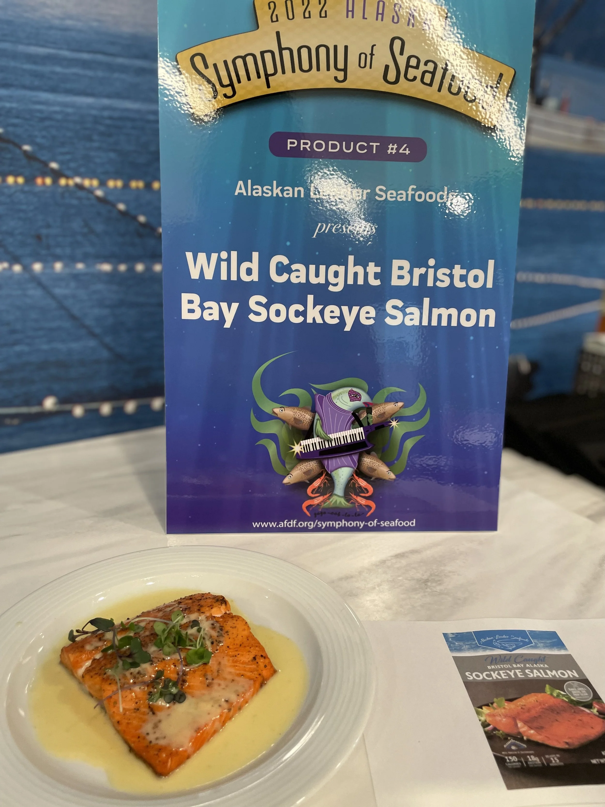 Alaskan Leader’s Wild Caught Bristol Bay Sockeye Salmon Takes Top Prize in Bristol Bay Choice at Symphony of Seafoods