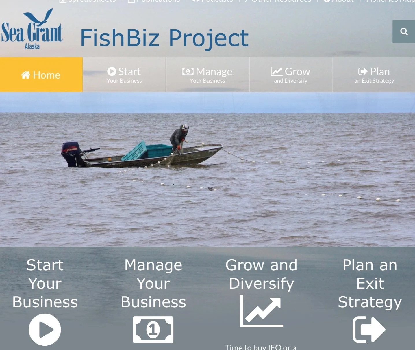 Updated FishBiz Website - Business Tools &amp; Strategy