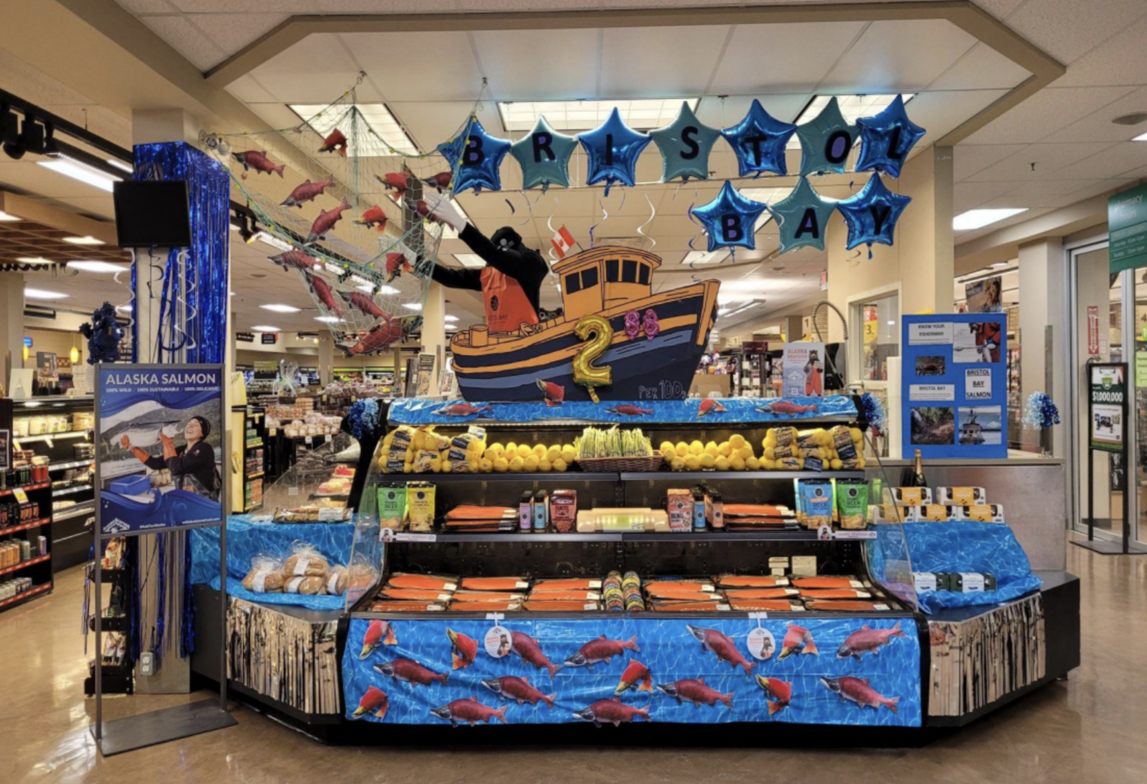 Save On Foods Bristol Bay Sockeye Display Competition - October 2023