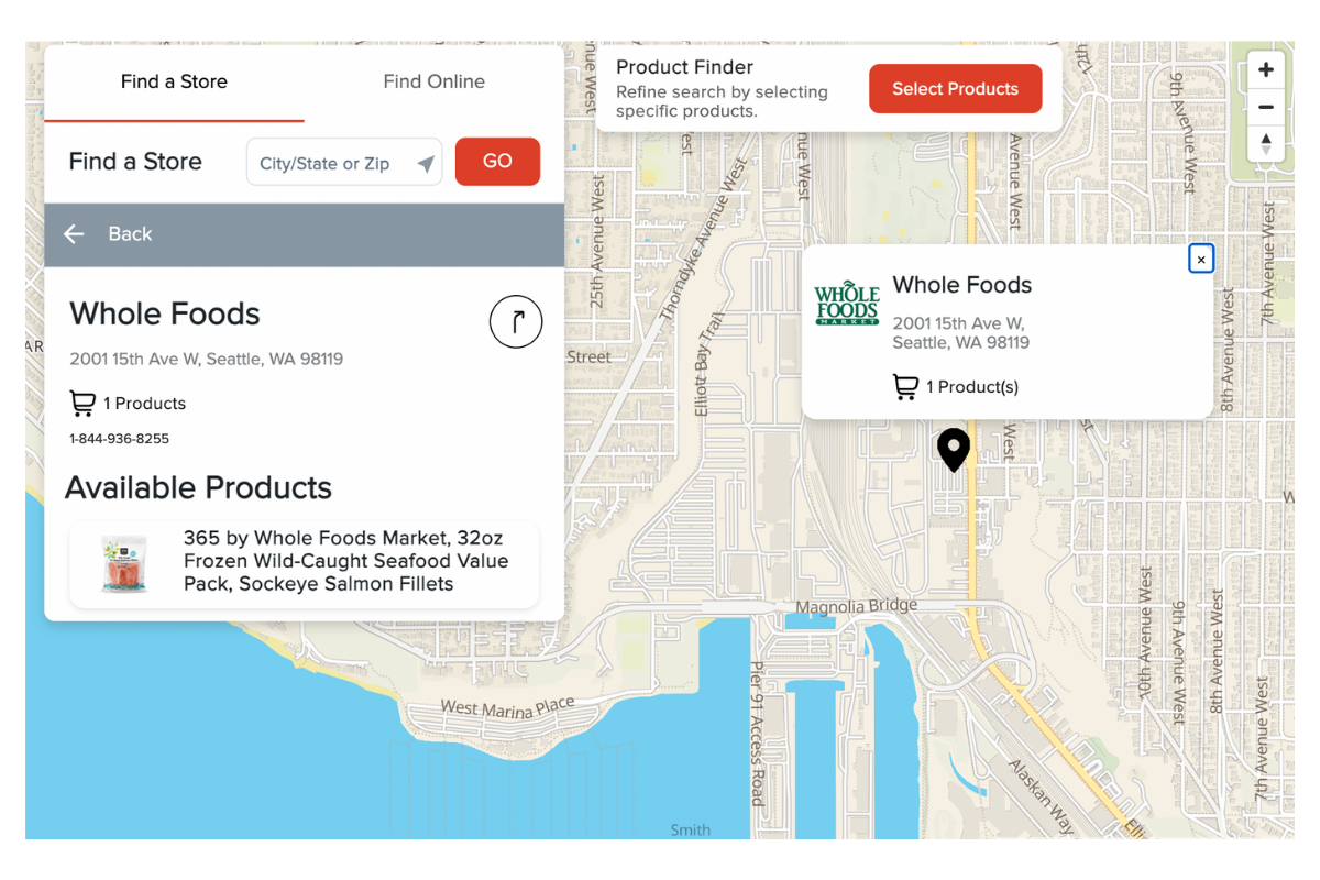 Help us complete the map - gathering bar codes at grocery stores