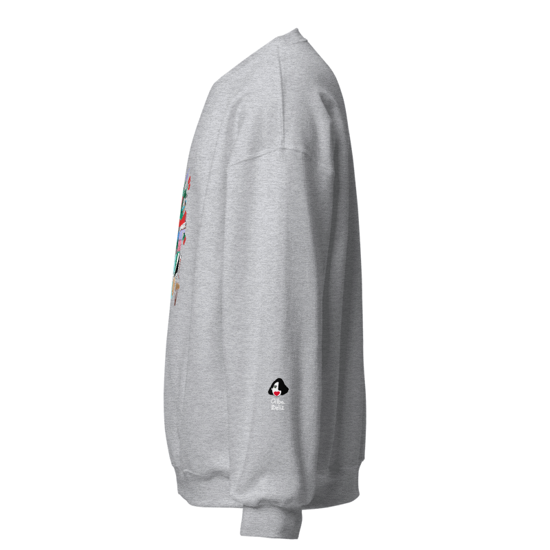 Sudadera unisex Gildan 18000 Gris2.png