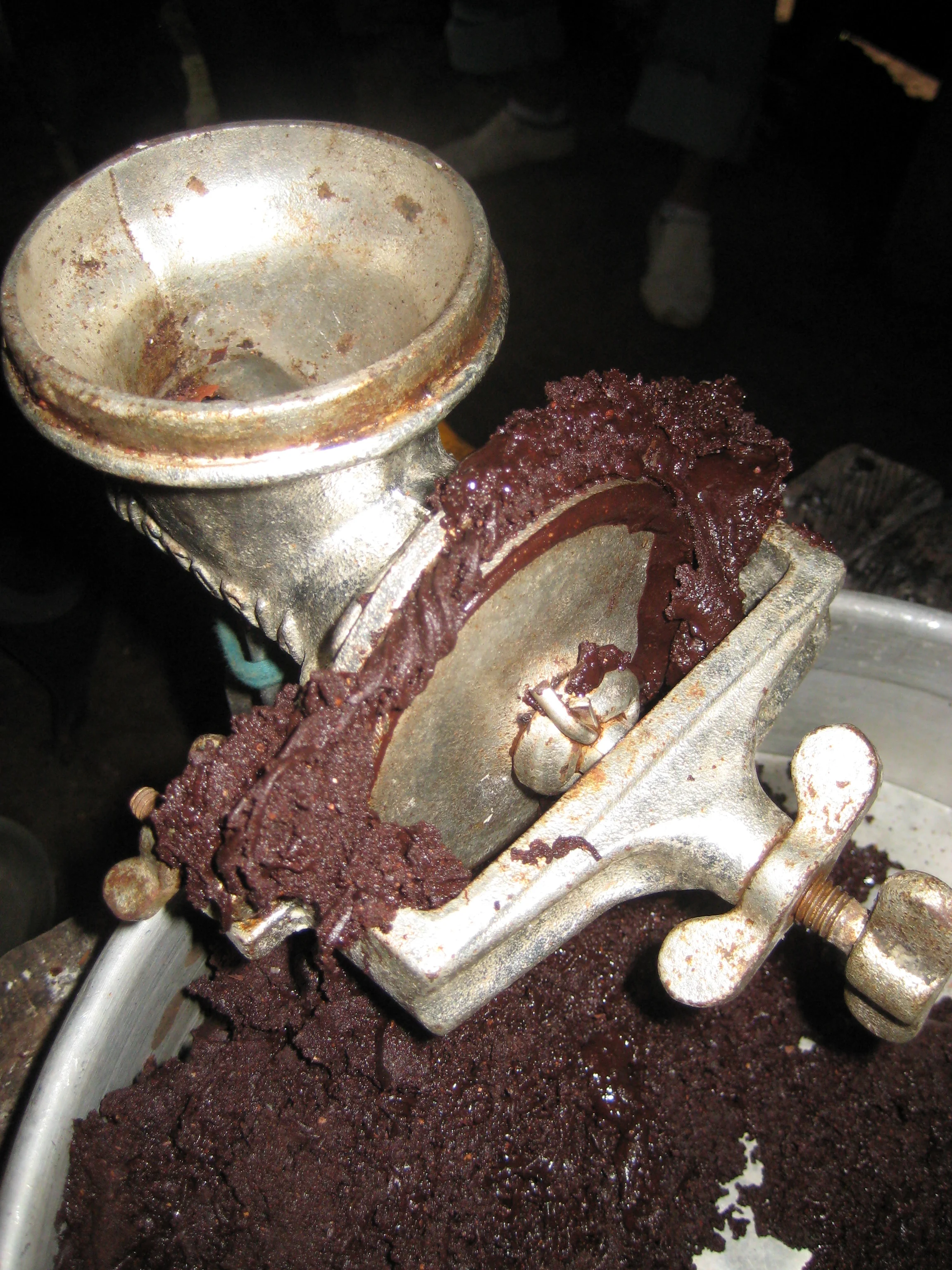  Mechanically ground Cacao, Rex'hua, Guatemala, 2011 