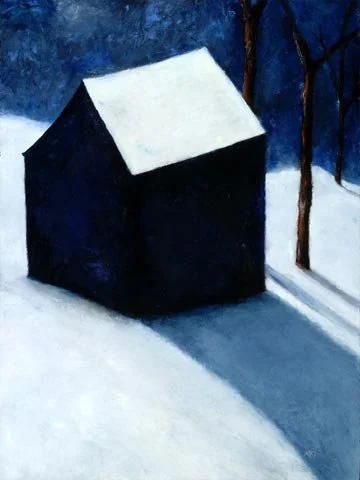 Sleeping, Oil on paper, 30"x22"