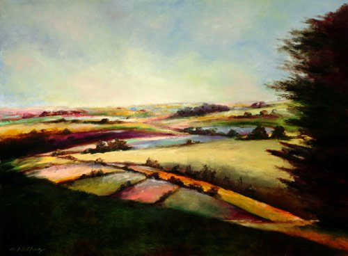 Johnson, Vermont. Oil on paper