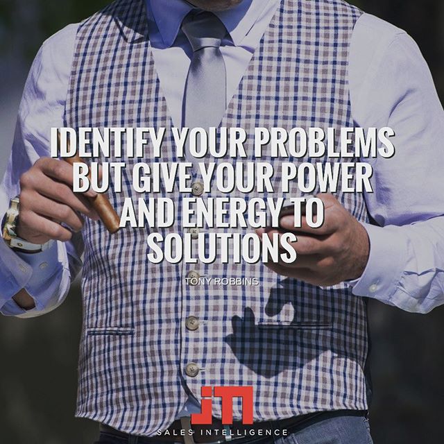“Identify your problems, but give your #power and #energy to #solutions.”
Be real and be a problem solver.
#successquotes
