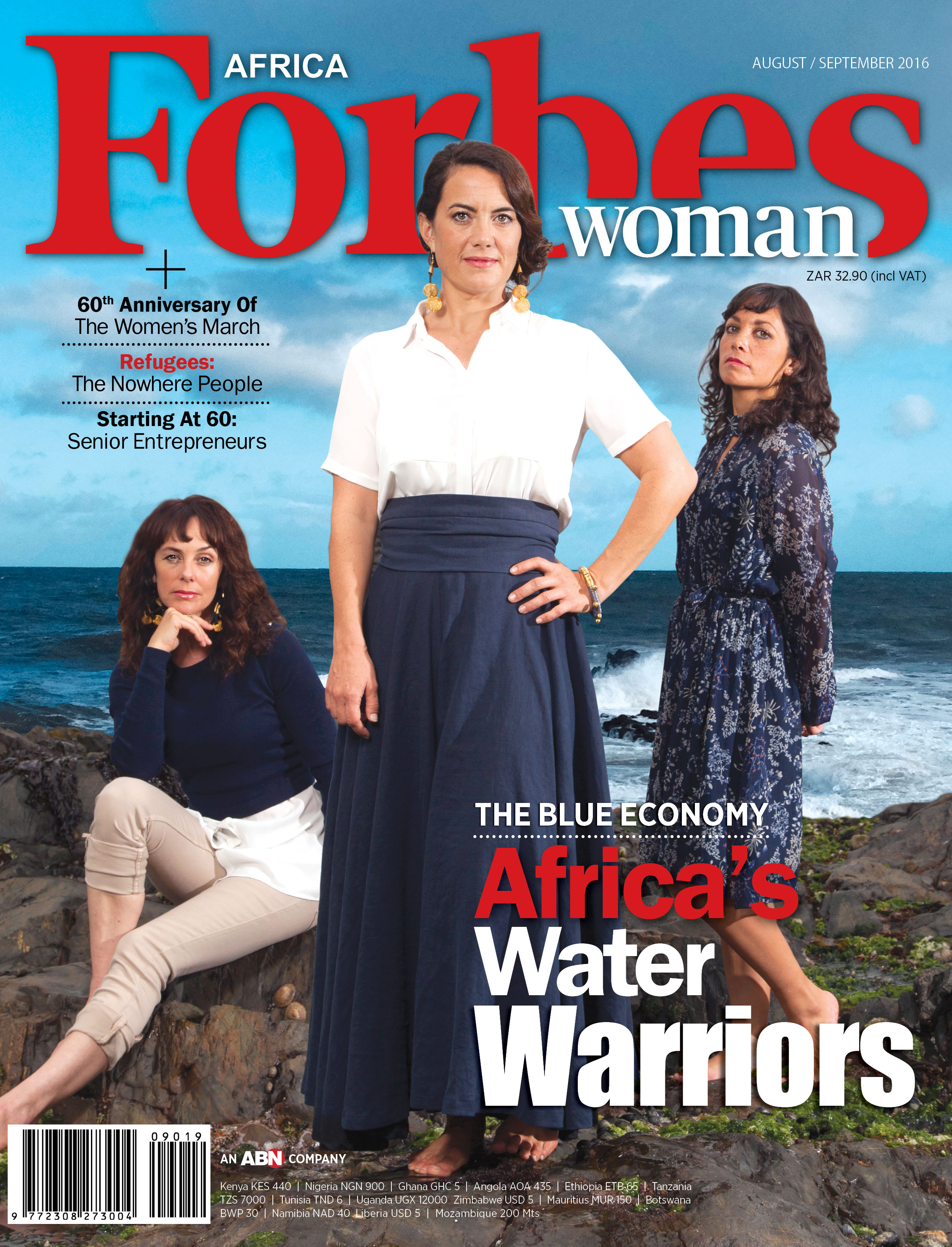 Forbes Woman Africa / The Blue Economy by Jay Caboz August 12, 2016 "FORBES WOMAN AFRICA highlights the South African entrepreneurs who have made the sea their business, their life. The stories of grit are many. Freediving champion Hanli Prinsloo speaks of the burgeoning business of sea tourism... 'As we move more toward an urbanized world that is technology-driven, nature experiences have become so much harder to find in true wilderness. The ocean is our last true blue wilderness' (says I AM WATER co-founder Hanli Prinsloo.)” Read the whole article here.