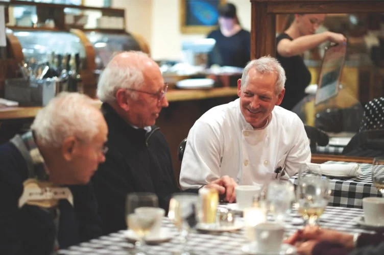 Guests at Amical's Cookbook Dinner Series