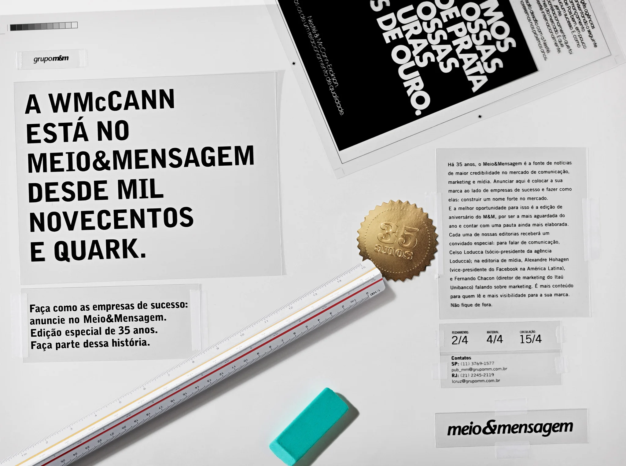 W/McCann is on meio&mensagem since one thousand nine hundred and Quark.