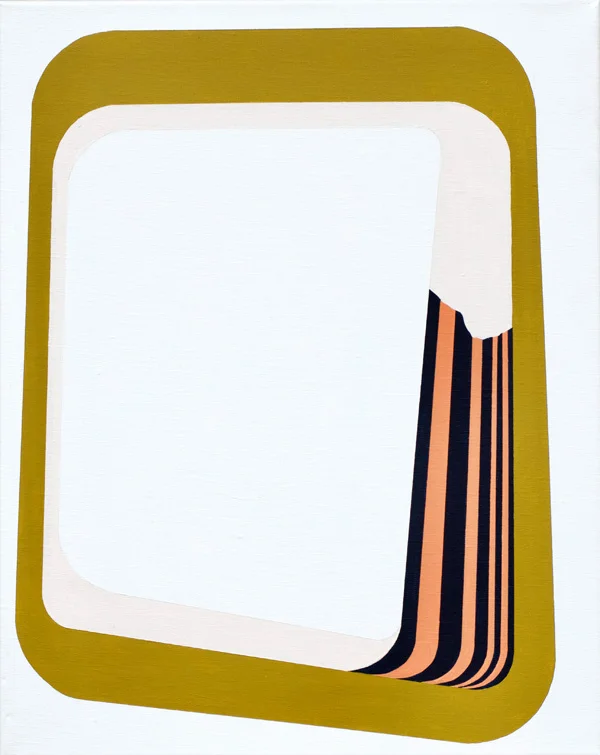 Move 3, 2017, acrylic on linen, 20 x 16 inches