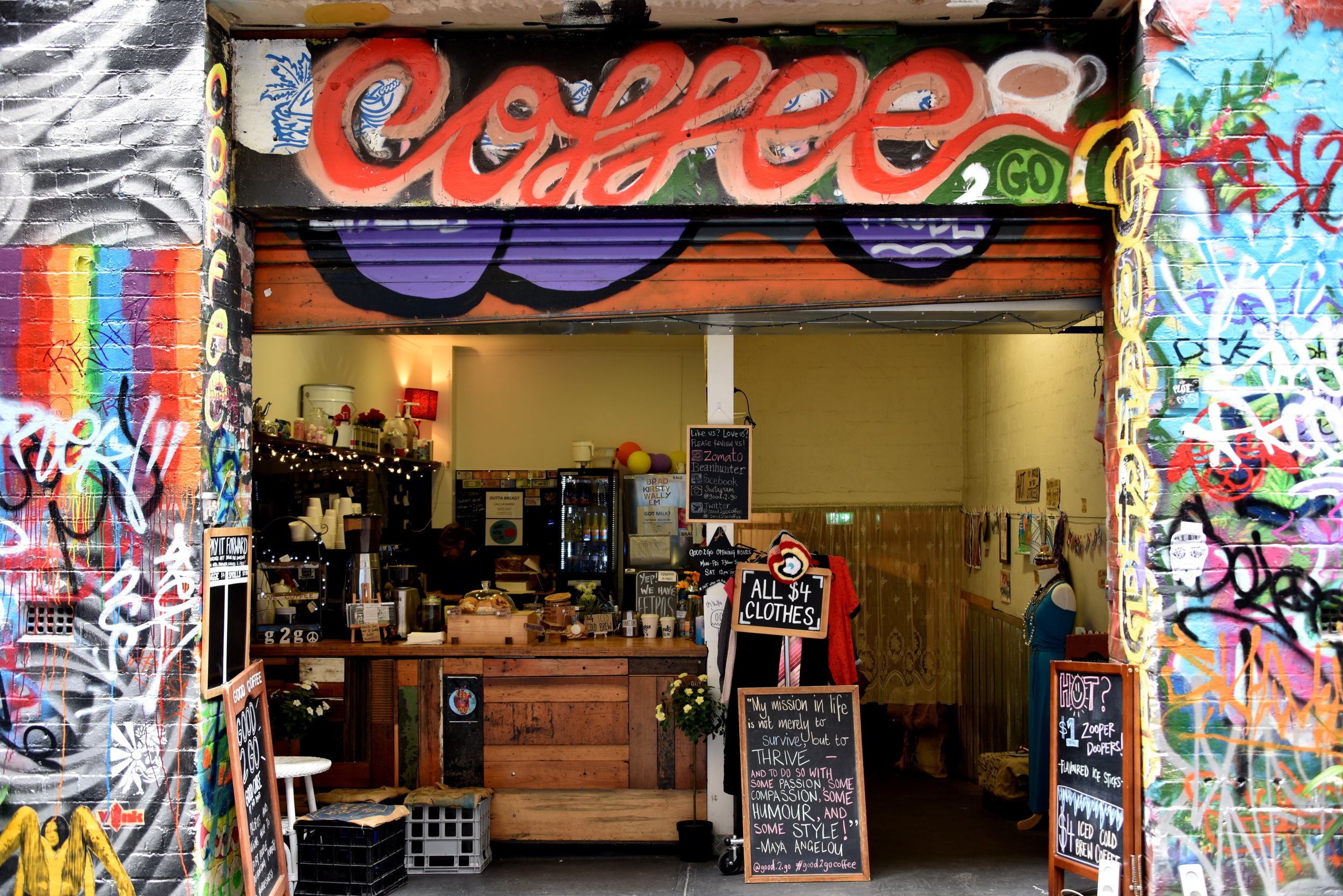 Street Art & Coffee, Melbourne