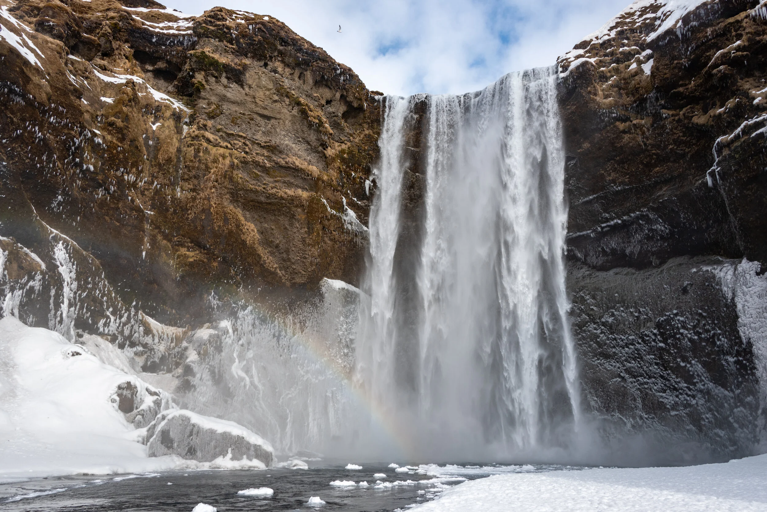 Iceland: Falling Water