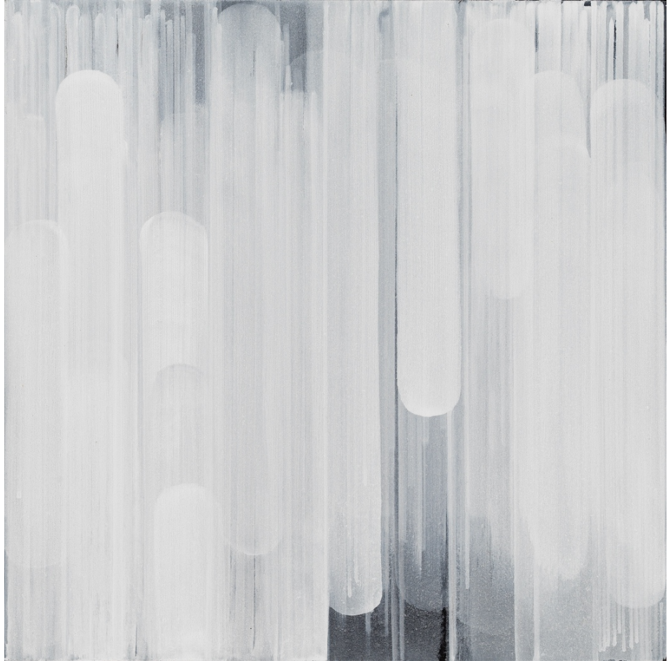 Sharon Swidler,
Fleur de Sel, 2017
Acrylic paint, acrylic markers on panel,
16 × 16 × 2 in | 40.6 × 40.6 × 5.1 cm