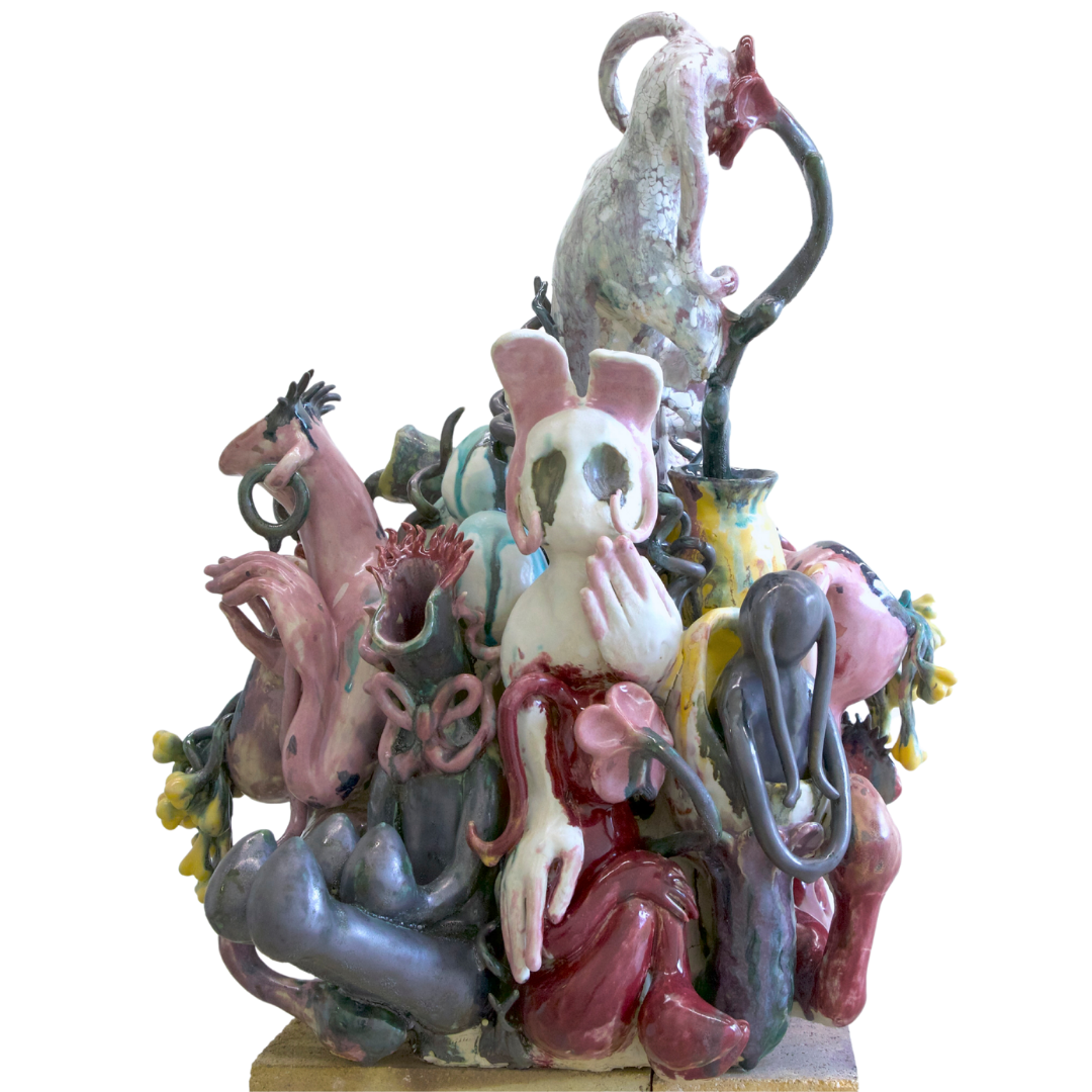 Jeremy Plotkin Wong
,
My Volcano, 2025
Ceramic with glaze