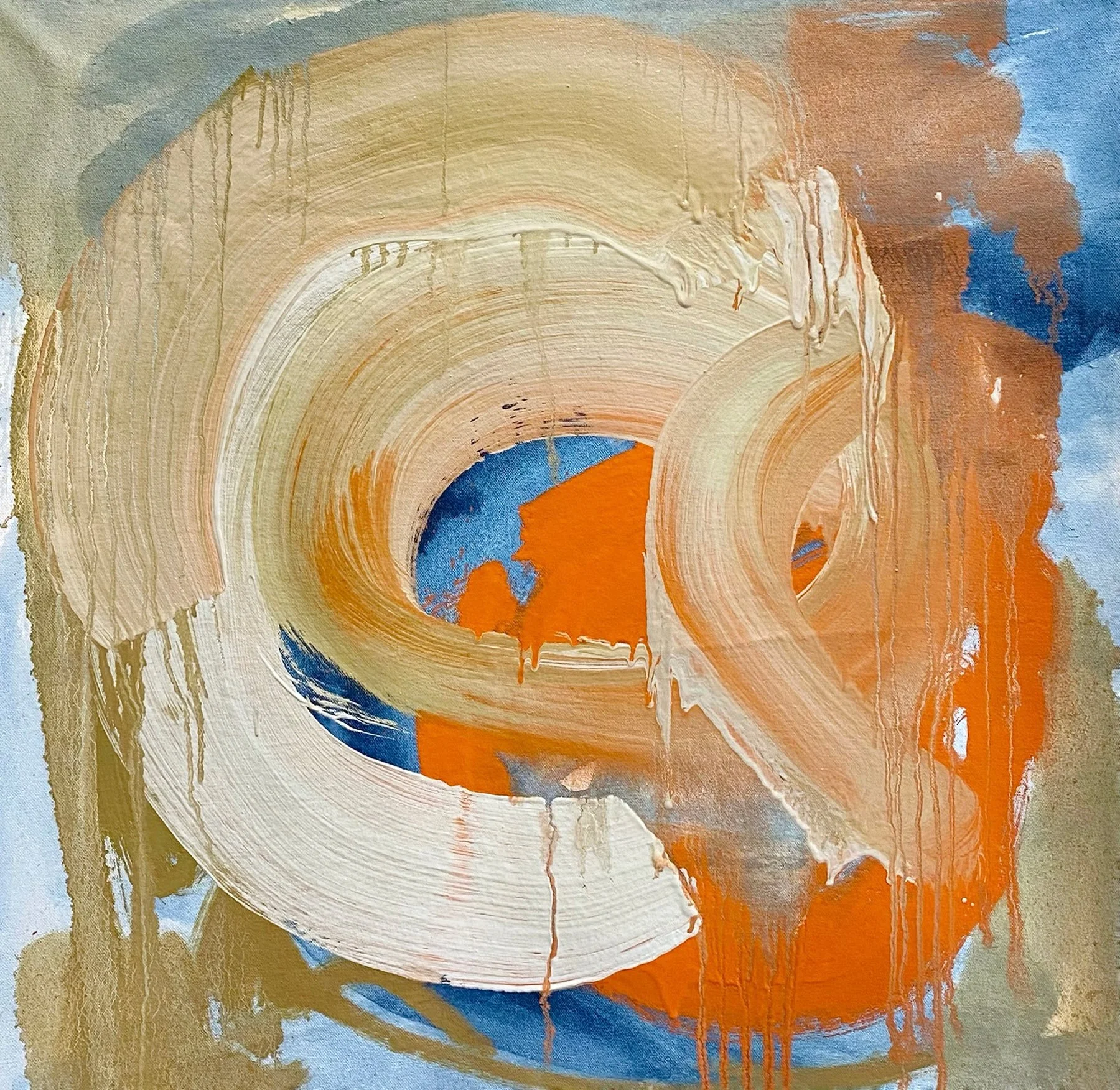 Pamela Staker,
Abstract Study (sea), 2023
Oil on canvas
21 × 21 × 2 in | 53.3 × 53.3 × 5.1 cm