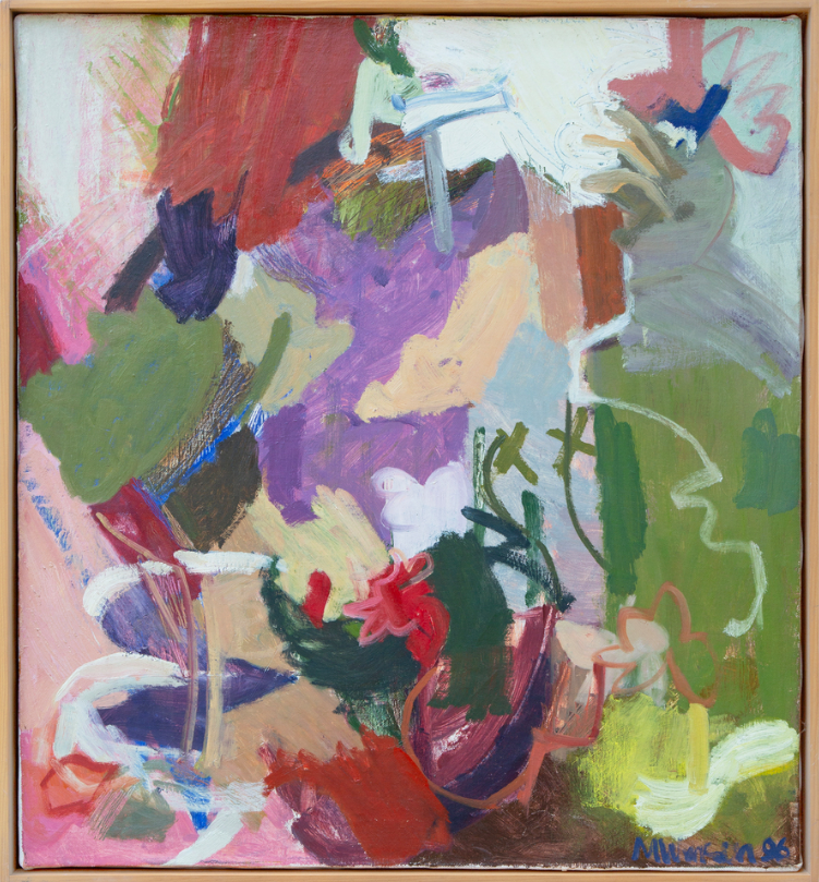 Megan Williamson,
Garden in Monte Castello di Vibio (II), 1996
Oil on canvas
24 × 22 × 1 in | 61 × 55.9 × 2.5 cm