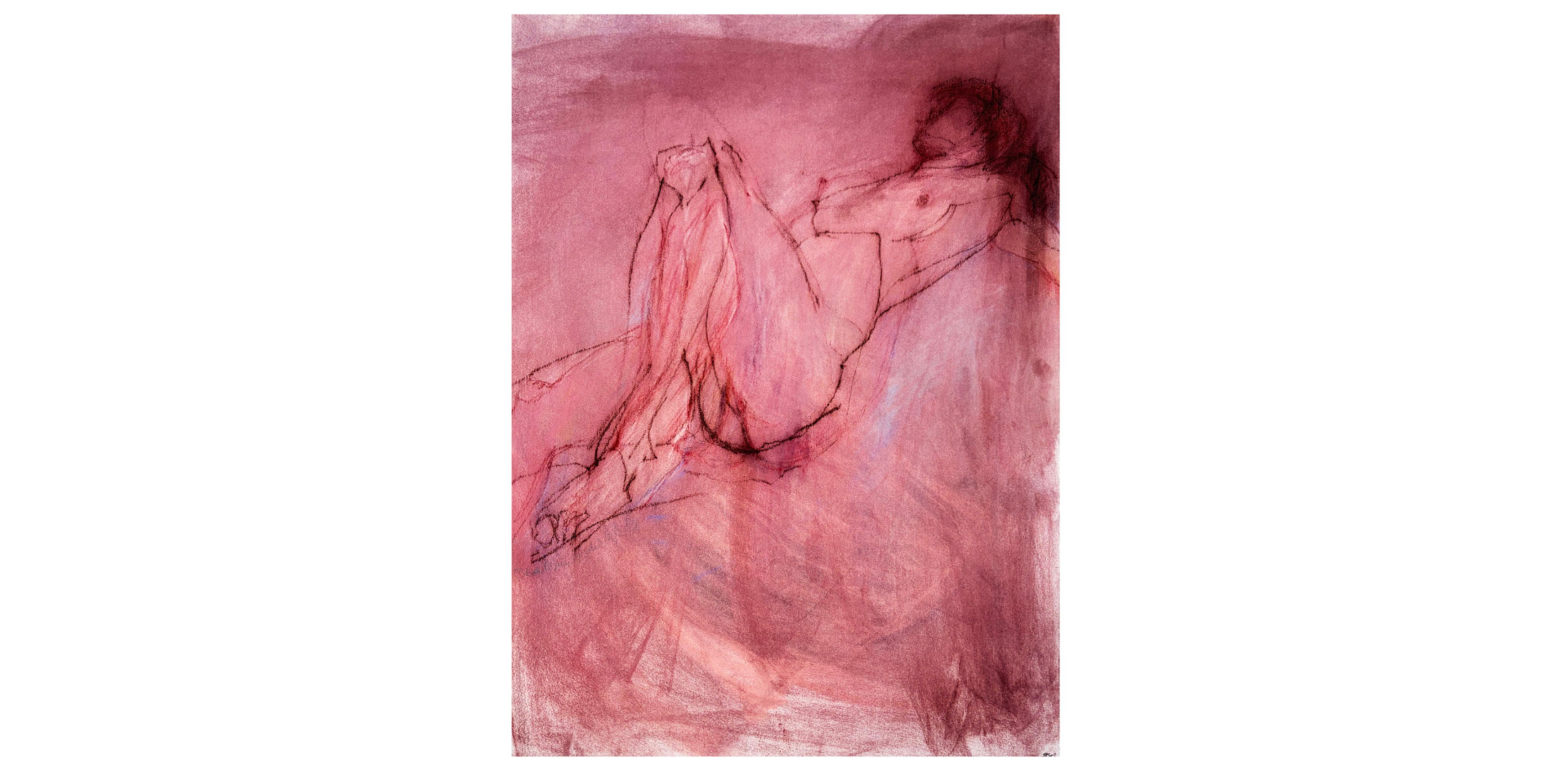 Ruth Aizuss Migdal,
Woman Sitting Back #63, 1988