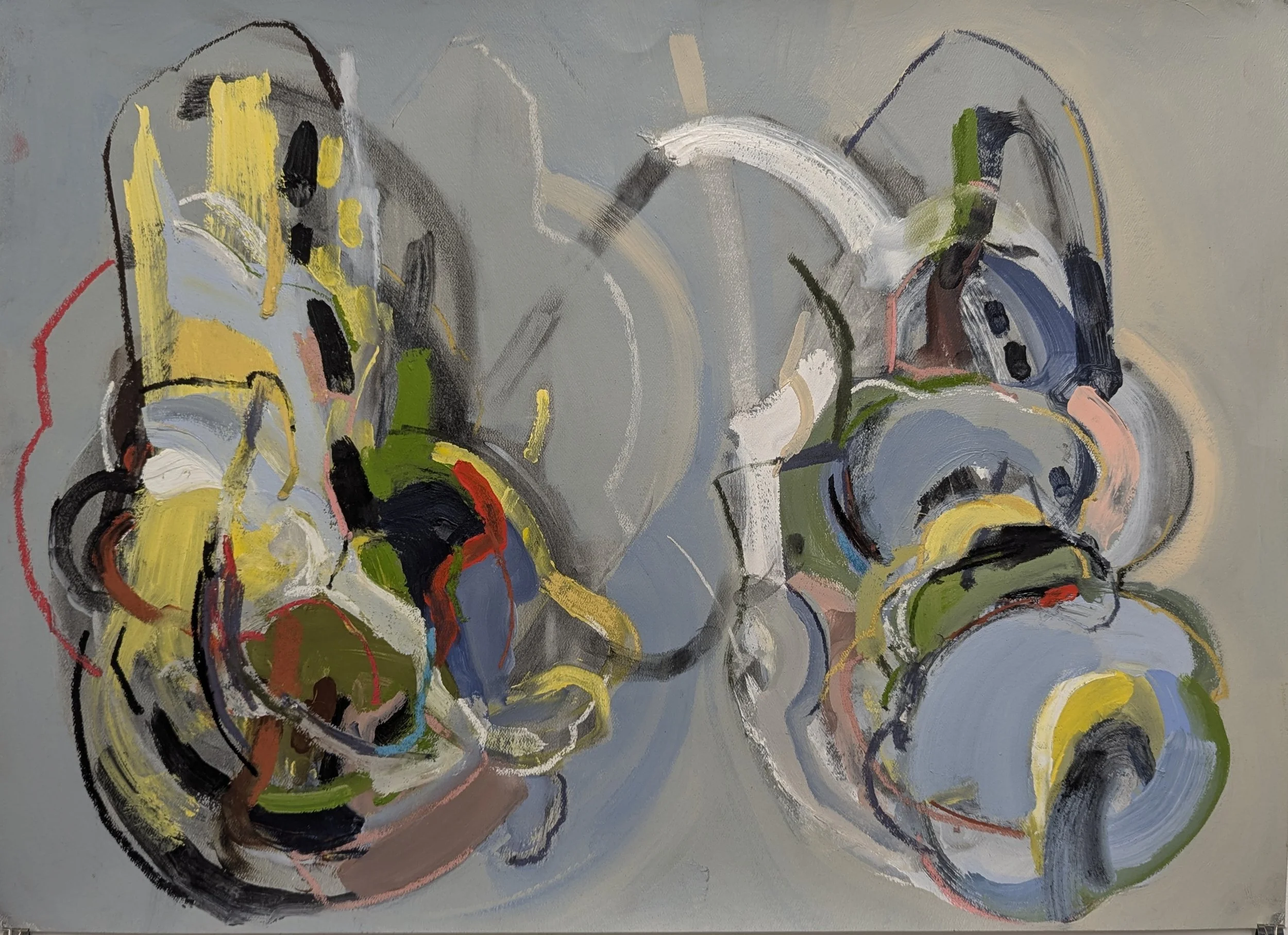 Melanie P. Brown
,
With Eric Mahle, 2025
Acrylic, charcoal, and pastel on paper
22 × 30 × 2 in | 55.9 × 76.2 × 5.1 cm