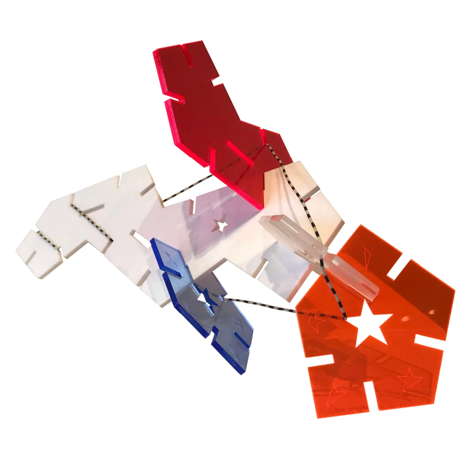 Franz Betz,
Show Me Orange, ca. 2020's
Acrylic, synthetic, wire
5 × 11 × 6 in | 12.7 × 27.9 × 15.2 cm