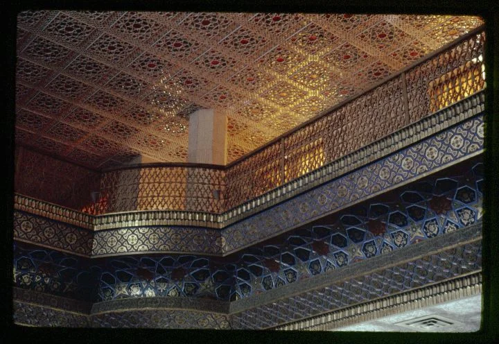 0259 Interior of Mosque-Ornate Ceiling.jpg