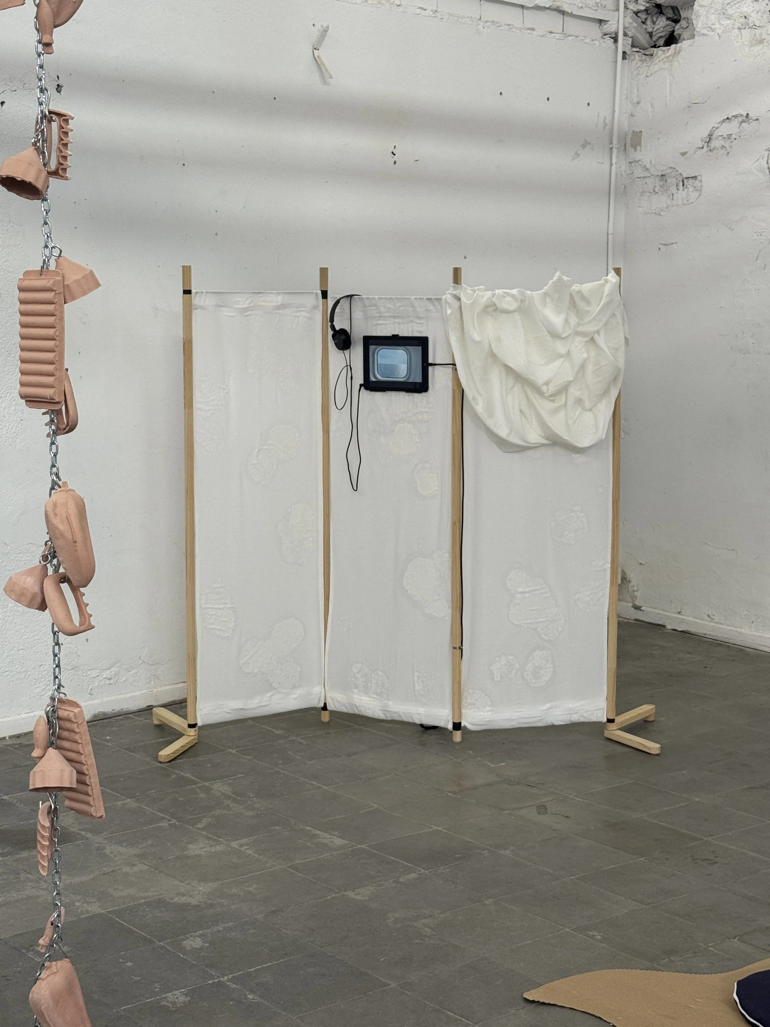   Milk of Human Kindness , shown as part of graduation exhibition with the  Gramounce Food and Art Alternative MA 24/25 , Espacio Gaviota, Madrid June 2025 