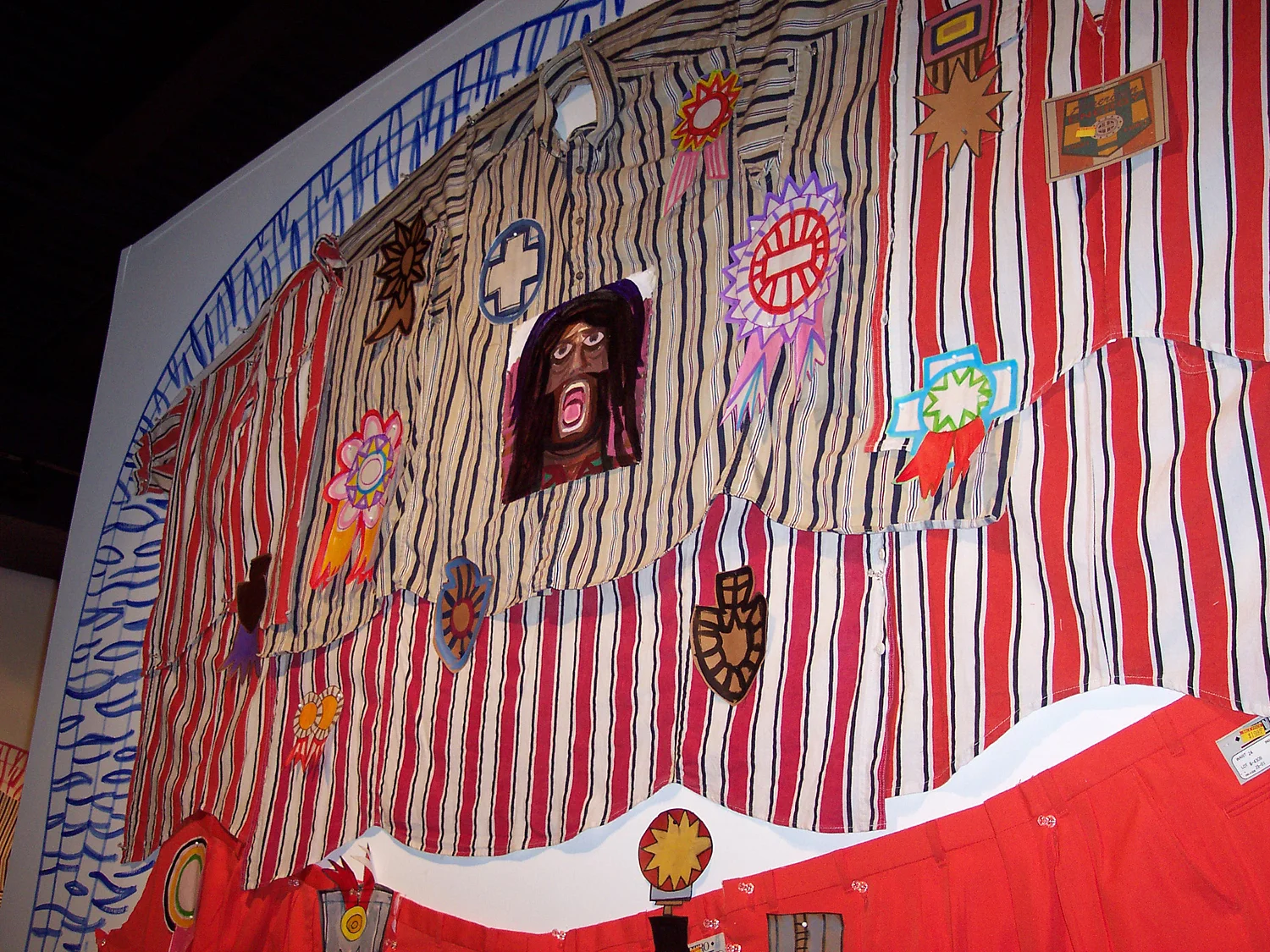 View 8, Work-In-Progress, Mississippi Museum of Art, Jackson, 2005, Mixed media installation