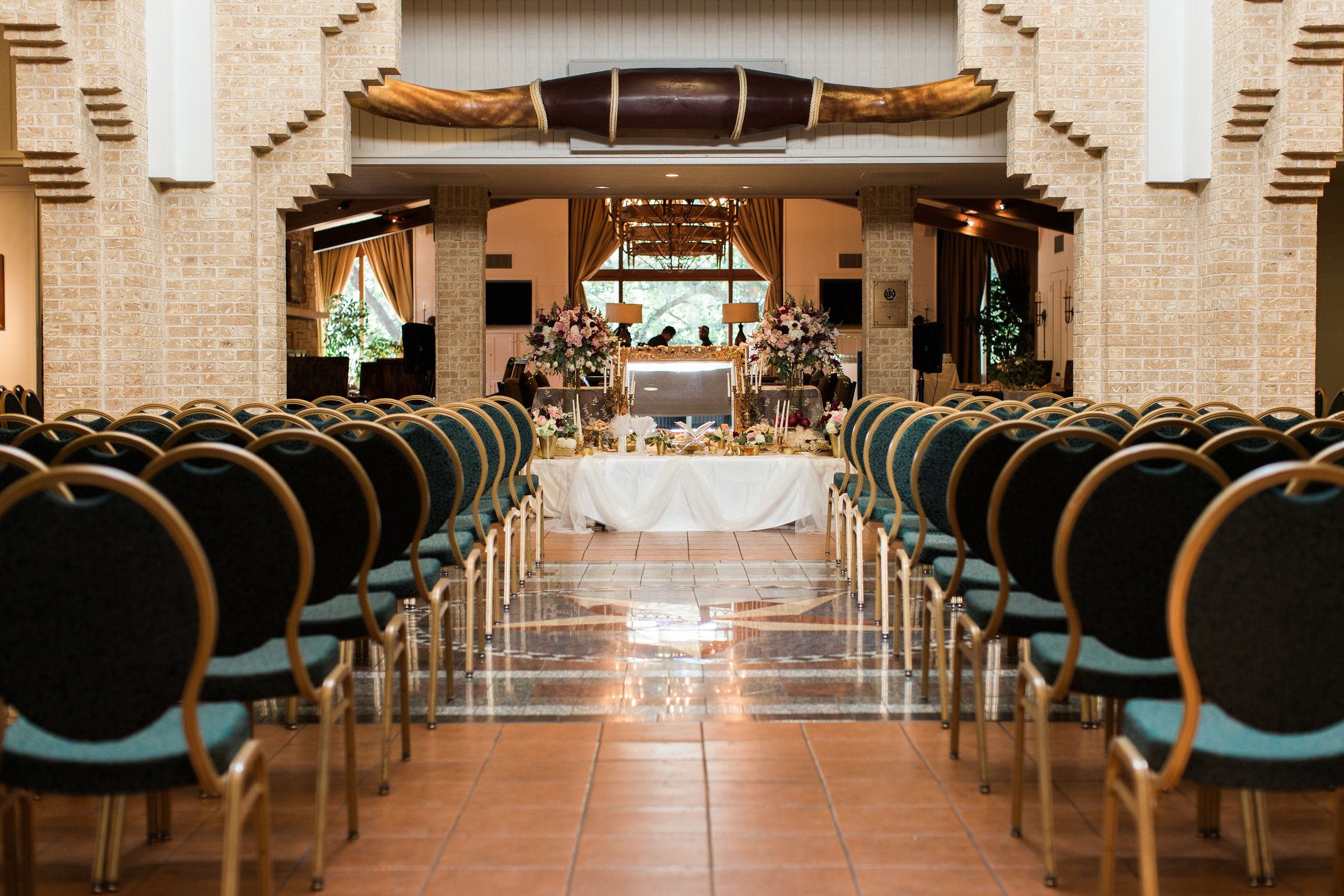  indoor ceremony rain plan for Jewish wedding 
